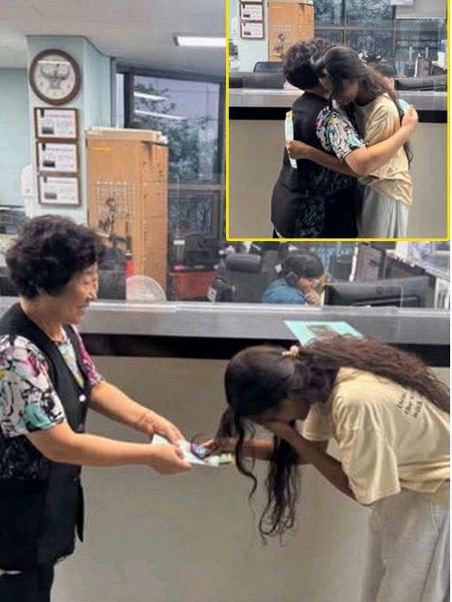 Perdió sus ahorros en Corea y una desconocida los devolvió