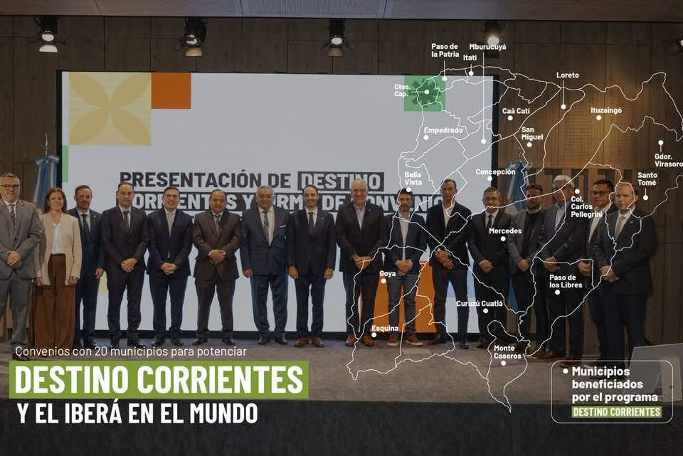 Corrientes lanza plan de créditos y convenios para el turismo