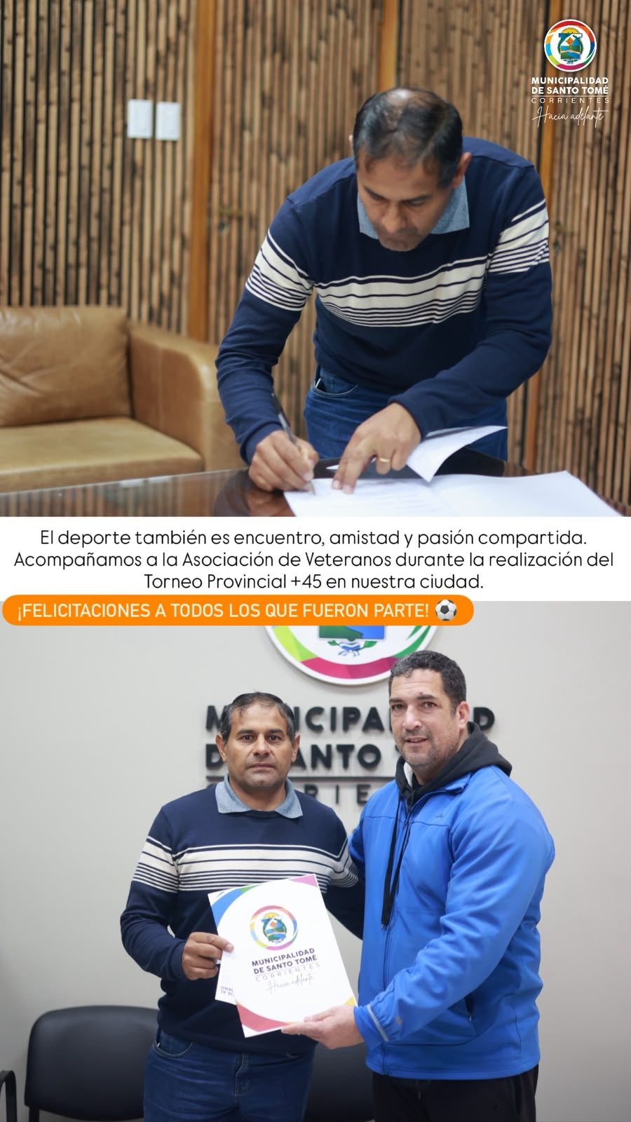 Se disputó un torneo provincial +45 con apoyo municipal