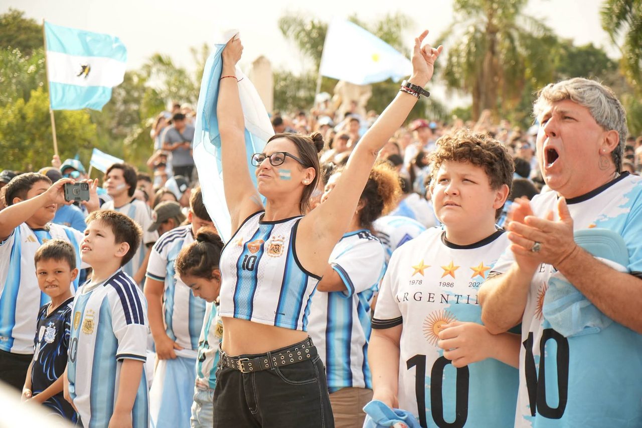 Corrientes despidió el Mundial con el Fan Fest municipal