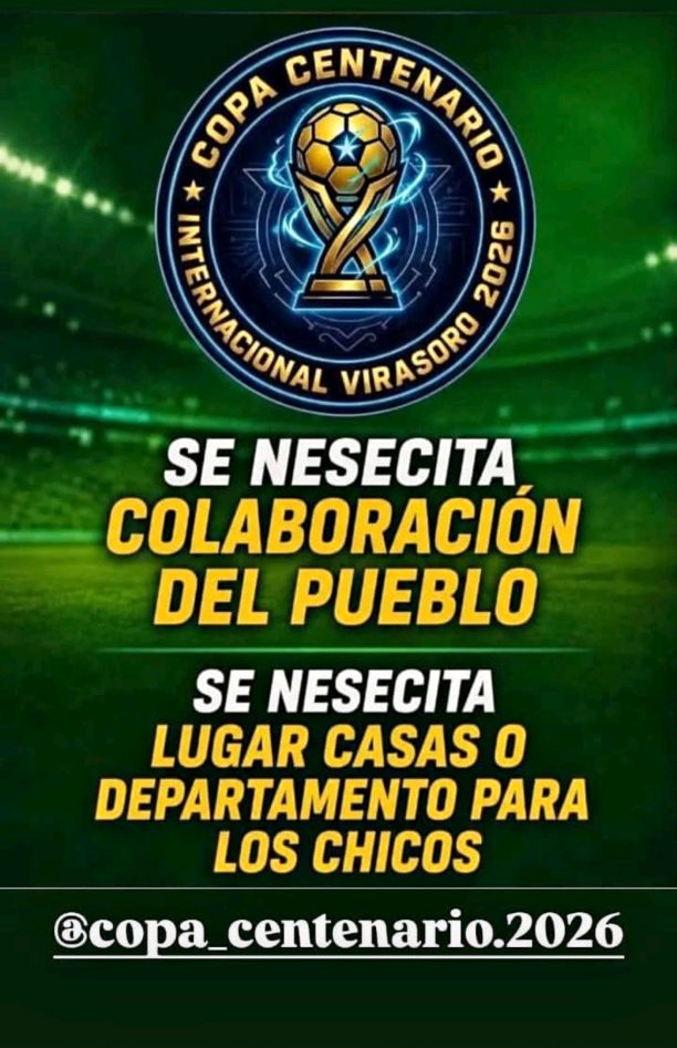 Buscan familias para alojar chicos de la Copa Centenario