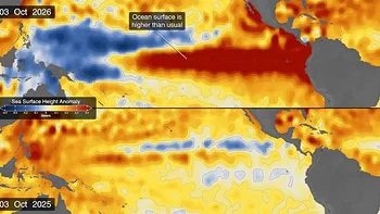 El Niño más intenso desde 1950: el Pacífico ya está 1,7 °C arriba del promedio