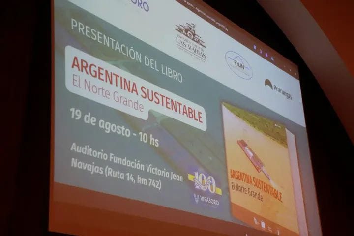 Virasoro presentó el libro "Argentina Sustentable: El Norte Grande"