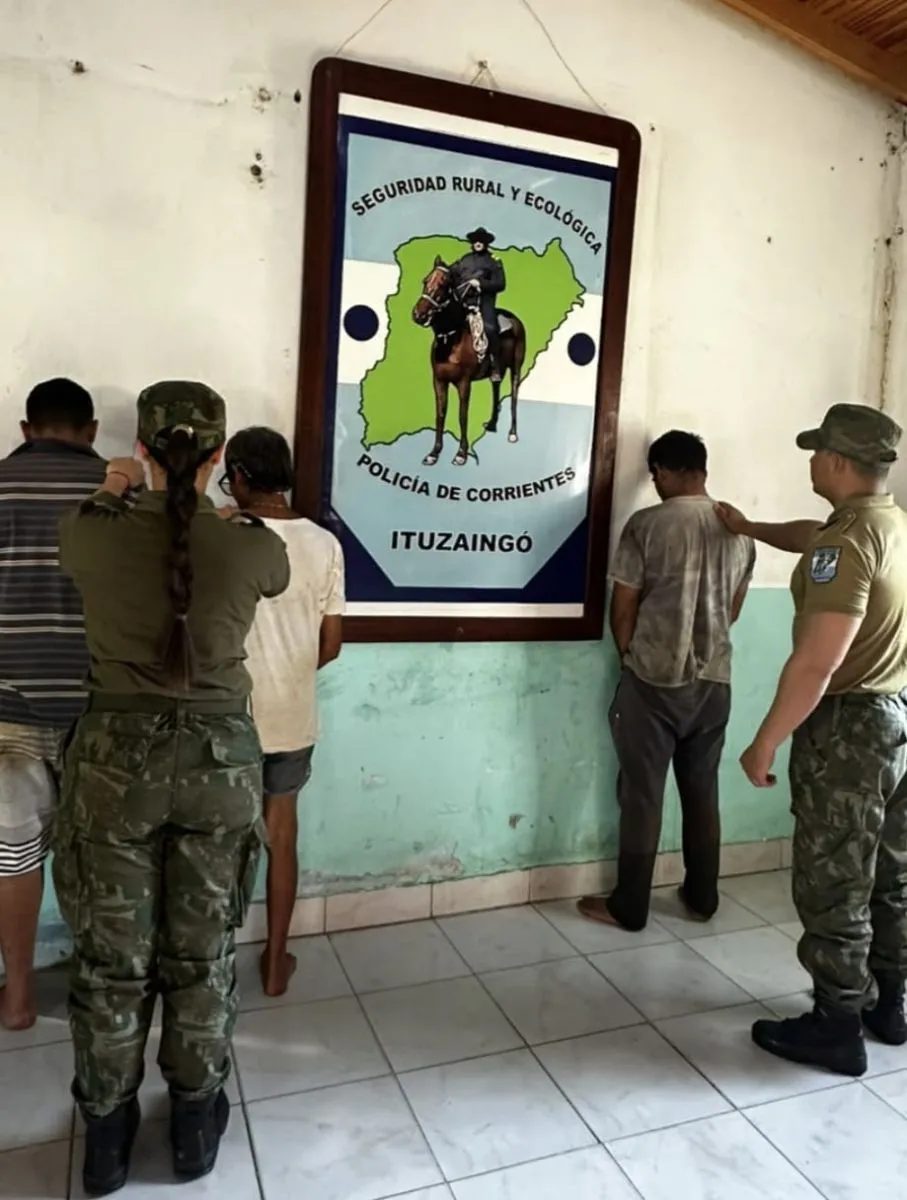Desmantelan campamento de pesca ilegal en Apipé Grande