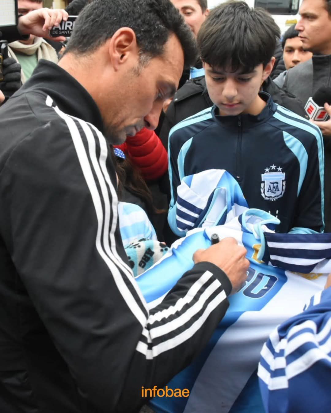 Scaloni volvió a Pujato tras la final del Mundial 2026