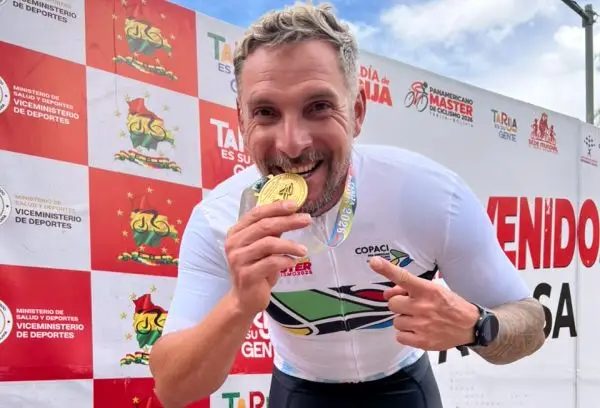Ciclista de Virasoro ganó el oro en el Panamericano Master