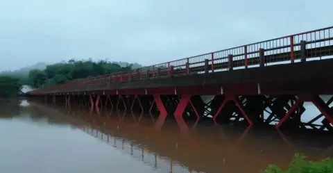 Corte total en la Ruta 12 por la crecida del Paraná