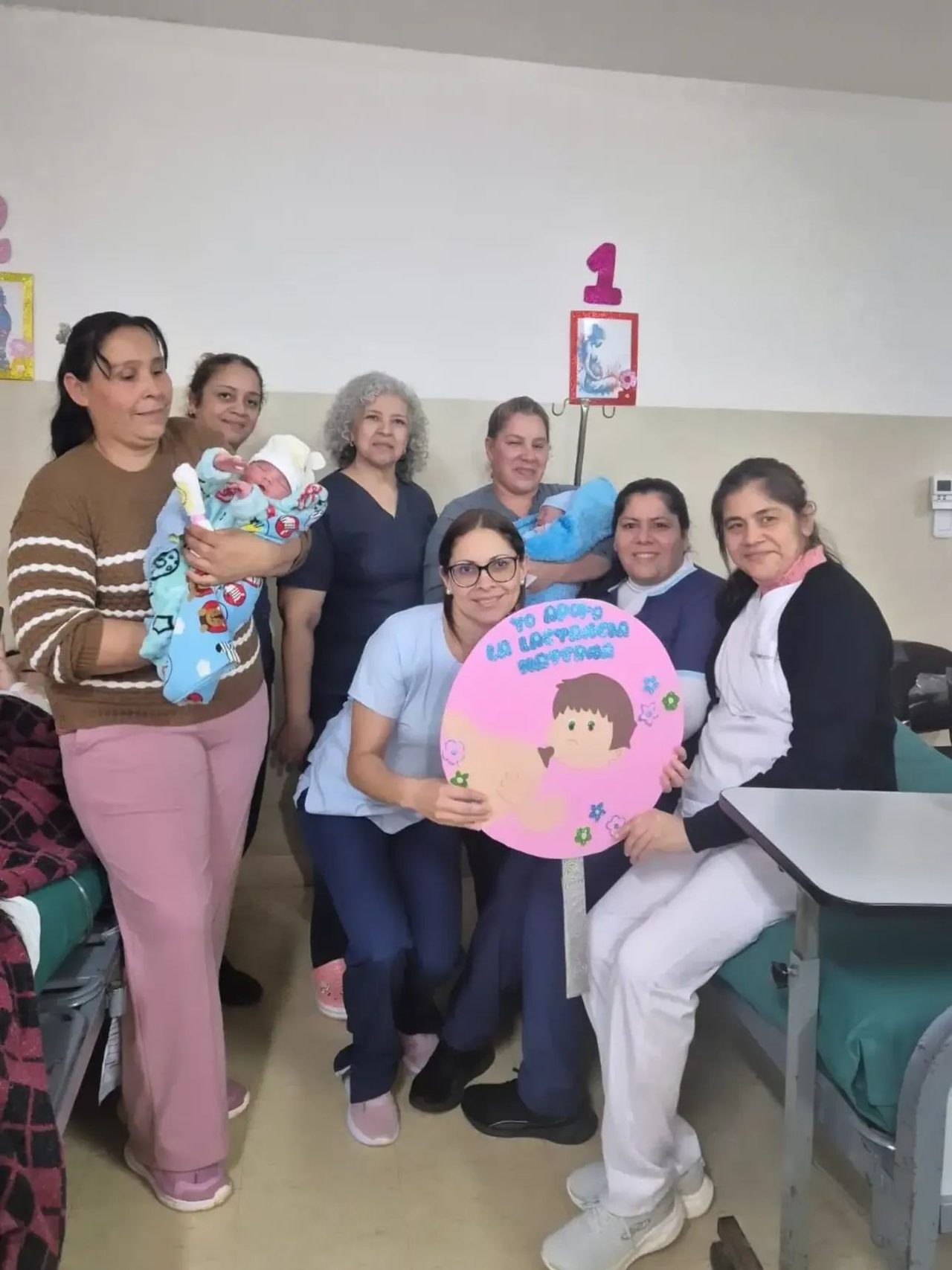 Jornada de lactancia materna en el Hospital Sussini