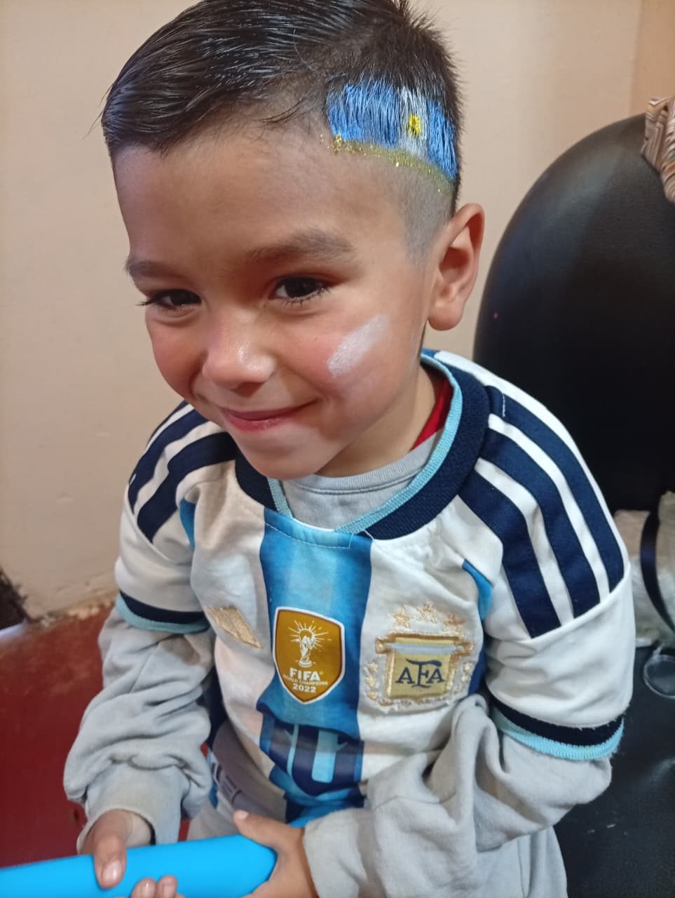 Hinchas de Virasoro se unieron para alentar a la Selección
