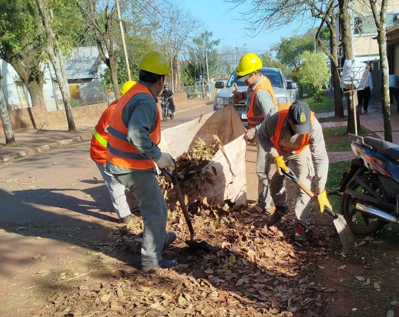 Virasoro intensifica la limpieza urbana y pide ayuda vecinal