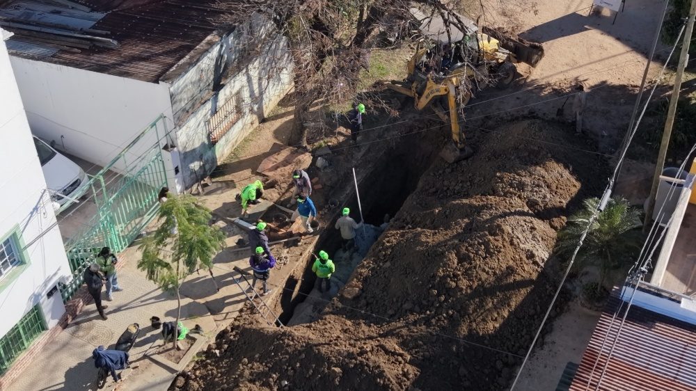 Obra de desagüe busca frenar inundaciones antes de "El Niño"