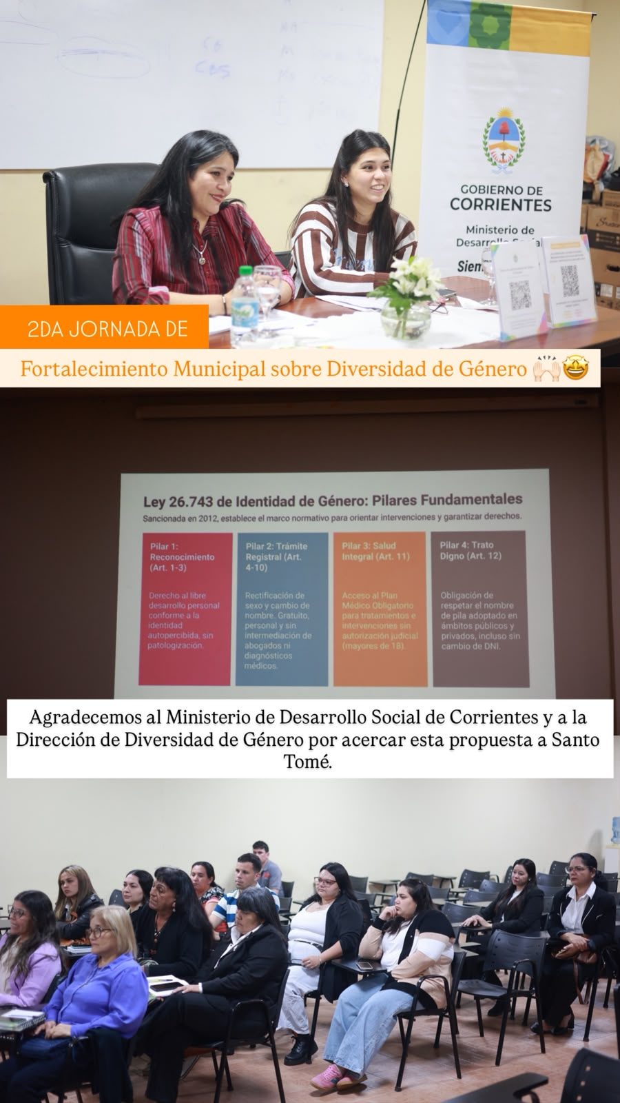 Santo Tomé realizó su segunda jornada sobre diversidad de género