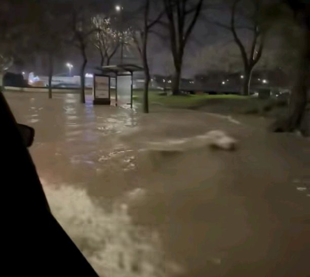 Temporal deja calles inundadas y cortes de luz en el AMBA