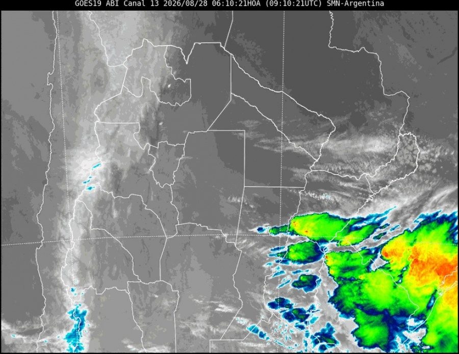 Alerta amarilla por tormentas en diez localidades de Corrientes