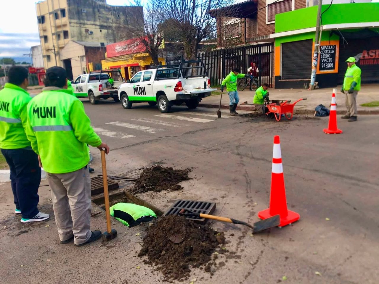 Tareas preventivas para mejorar el desagüe pluvial