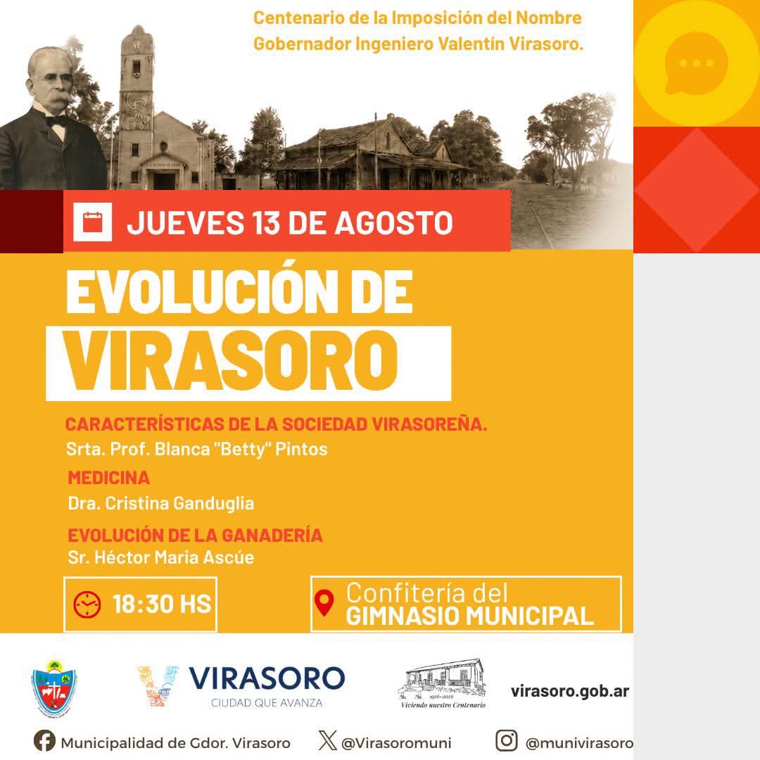 Virasoro prepara una mesa redonda sobre su historia