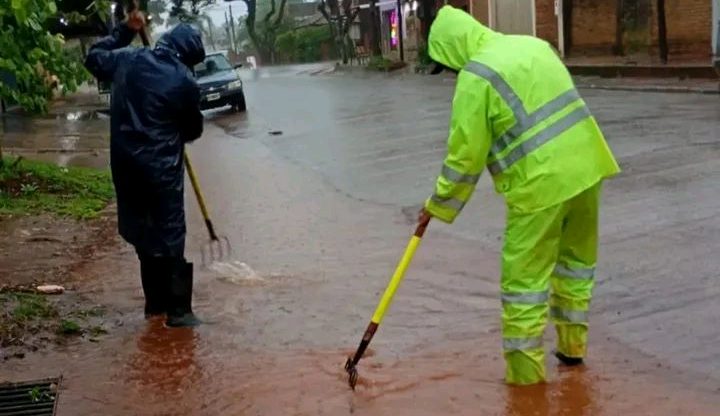 Alerta naranja por lluvias: anegamientos y operativo en la ciudad