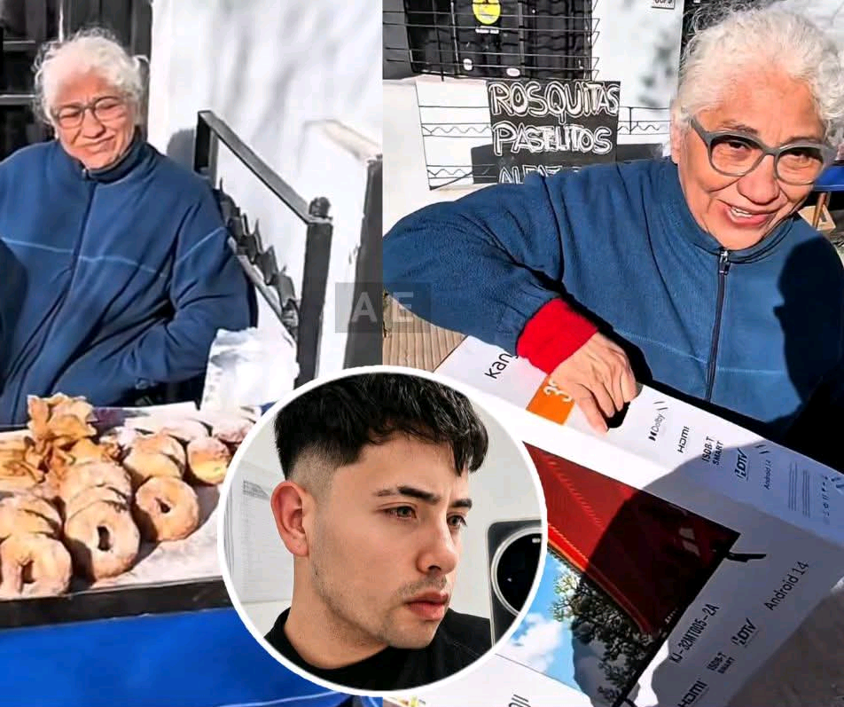 Un influencer le compró toda la mercadería a una vendedora de masitas
