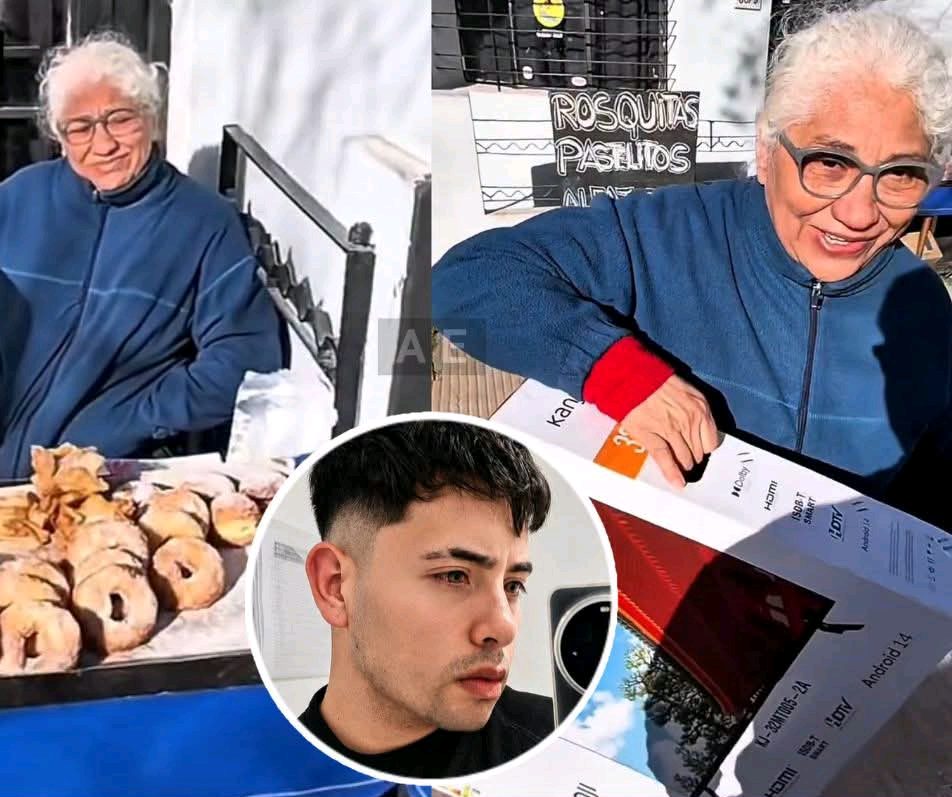 Un influencer le compró toda la mercadería a una vendedora de masitas