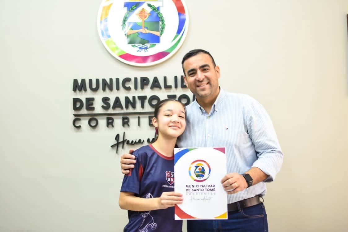 Jazmín, la patinadora de Santo Tomé rumbo a Orlando 2027