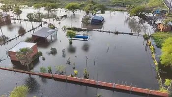 Chaco: más de 1000 evacuados por las inundaciones