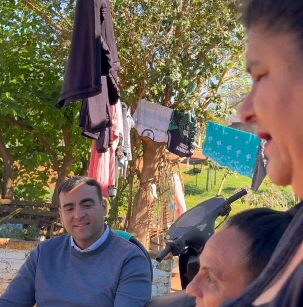 Vecinos de Santo Tomé celebran una nueva obra barrial