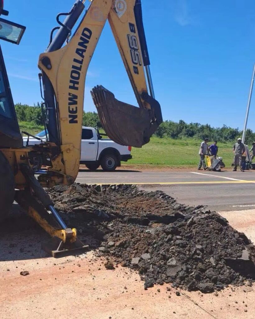 Bachean la Ruta 71 en Colonia Liebig por más tránsito
