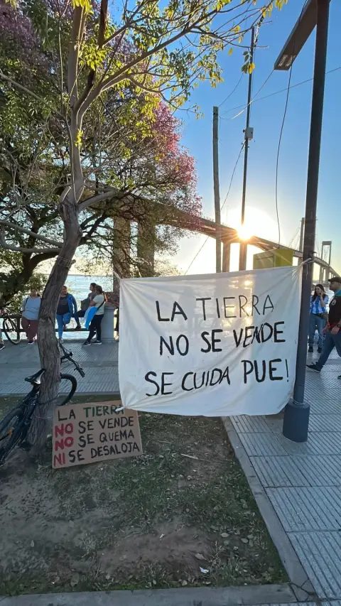 Marcha en Corrientes contra ley de extranjerización de tierras