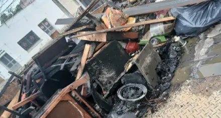 Un incendio destruyó la casa de un docente en Goya