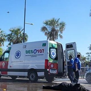 Simulacro de choque en la Costanera para alertar a estudiantes