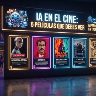Cinco películas sobre inteligencia artificial para entender el debate