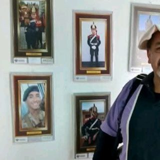 Un exalumno de la Escuela Victoria visitó el Centro Sanmartiniano
