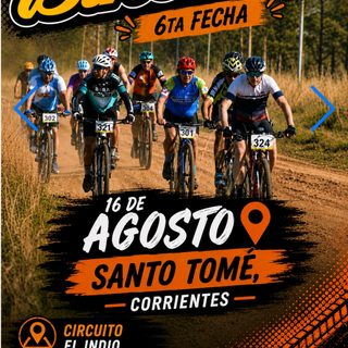 Santo Tomé será sede de la 6ta fecha del Correntino de Mountain Bike