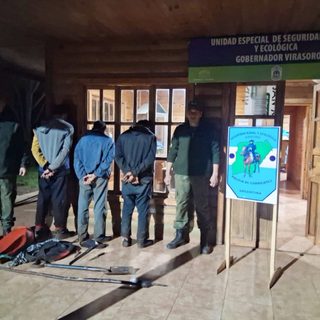 Virasoro: tres hombres cazaban sin permiso y fueron demorados
