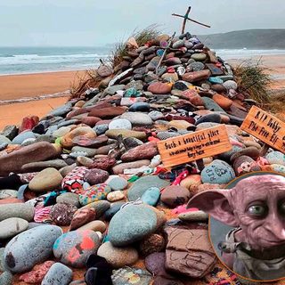 Un cable submarino cambió de ruta por la tumba de Dobby