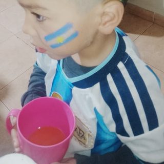 Alentando a la Seleccion!!