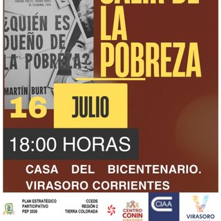 Cómo salir de la pobreza: charla abierta el 16 de julio