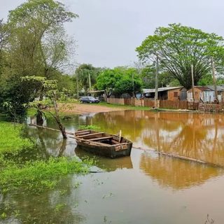 El río Uruguay crece frente a Alvear y ya hay 28 afectados en Itaquí