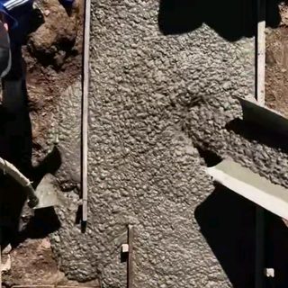 Cordón cuneta y enripiado en el Barrio Tambor de Tacuarí