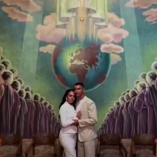 Cristiano Ronaldo y Georgina Rodríguez se casaron