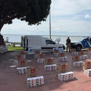 Secuestran 12.000 paquetes de cigarrillos de contrabando en la Ruta 12