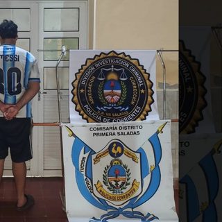 Saladas: sorprendieron a dos hombres que robaban en una casa