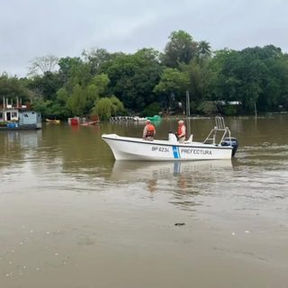 Ituzaingó: Prefectura activó el plan de emergencia por la crecida del Paraná