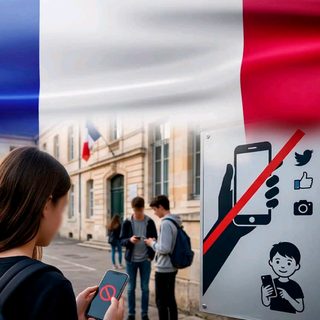 Francia prohíbe las redes sociales a menores de 15 años