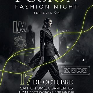 Fusion Fashion Night cambia de sede para su tercera edición