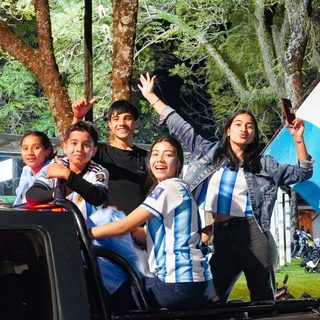 Virasoro estalló de alegría por el triunfo argentino