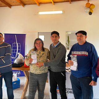 Garaví recibió semillas y capacitación para productores rurales
