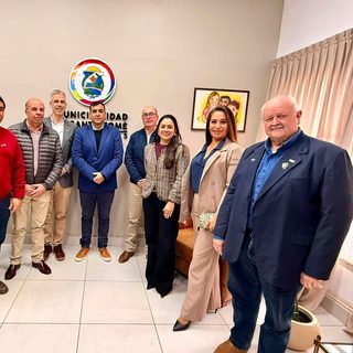 Municipio y Rotary se reunieron por nuevos proyectos conjuntos