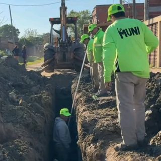 Avanza el programa de cloacas para barrios sin el servicio
