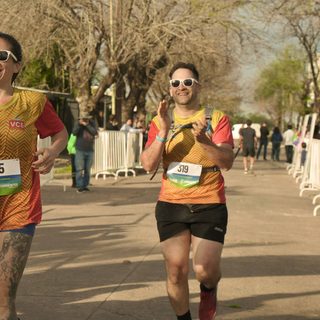 Más de 400 corredores participaron de la maratón en Molina Punta